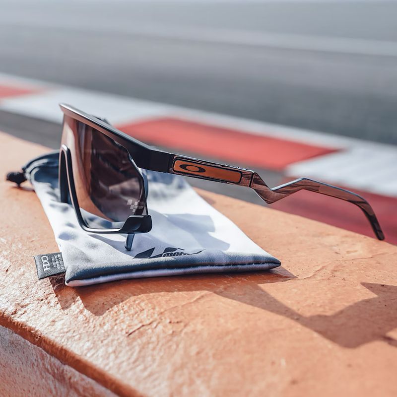 Сонцезахисні окуляри Oakley Bxtr Moto GP матові чорні/призмові чорні 11