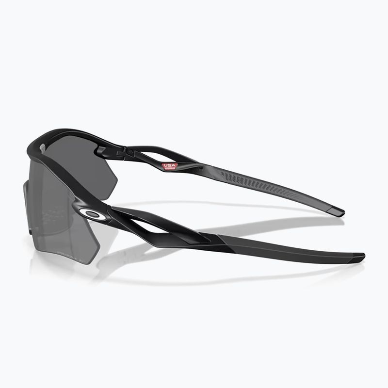 Поляризовані сонцезахисні окуляри Oakley Radar Plate матові чорні/призма чорні 5
