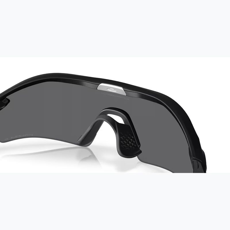 Поляризовані сонцезахисні окуляри Oakley Radar Plate матові чорні/призма чорні 7