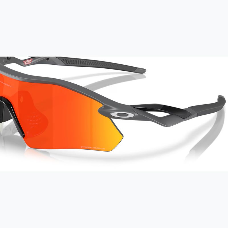 Сонцезахисні окуляри Oakley Radar Plate матовий карбон/призма рубін 6