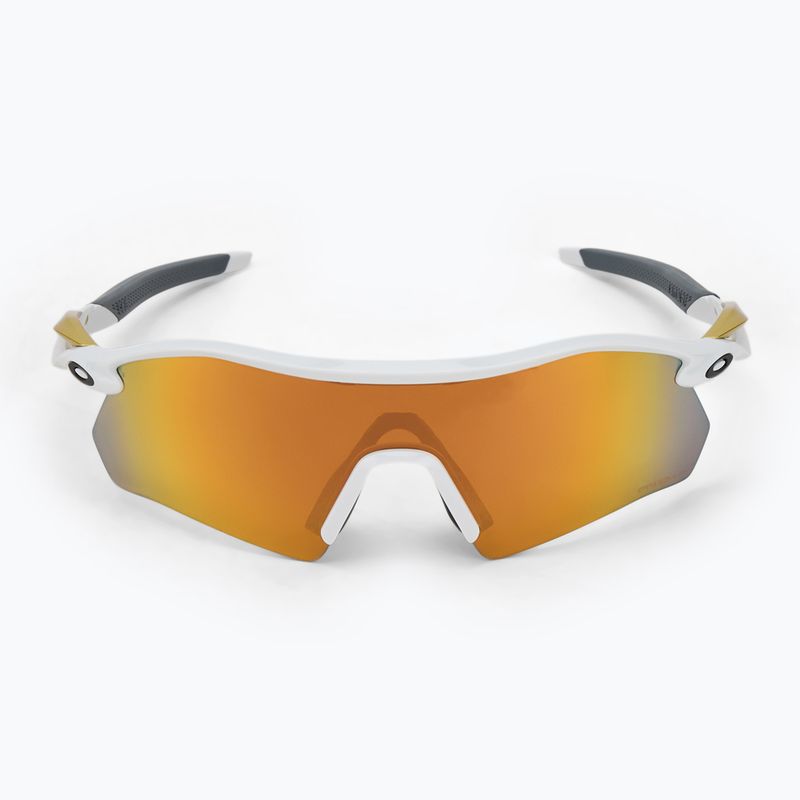 Поляризовані сонцезахисні окуляри Oakley Radar Plate поліровані білі/призма 24k 3