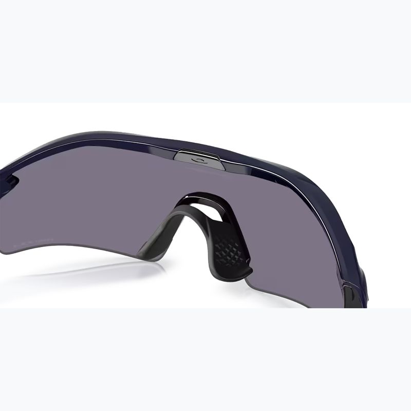 Сонцезахисні окуляри Oakley Radar Plate поліровані темно-сині/призмові сірі 6