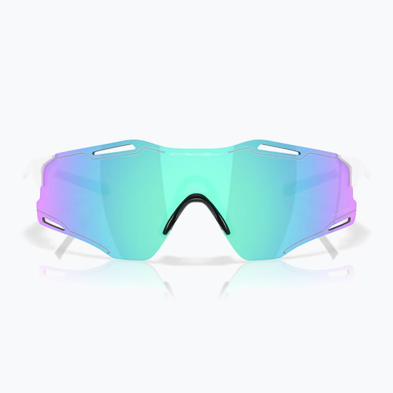Окуляри сонцезахисні Oakley Cybr Zero polished white/prizm sapphire