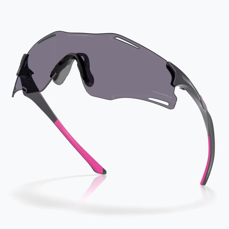 Окуляри сонцезахисні Oakley Cybr Zero polished carbon/prizm grey 4