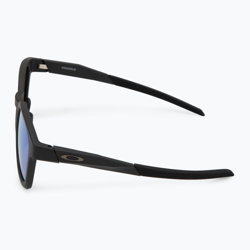 Окуляри сонцезахисні Oakley Shackle matte black/prizm sapphire 4