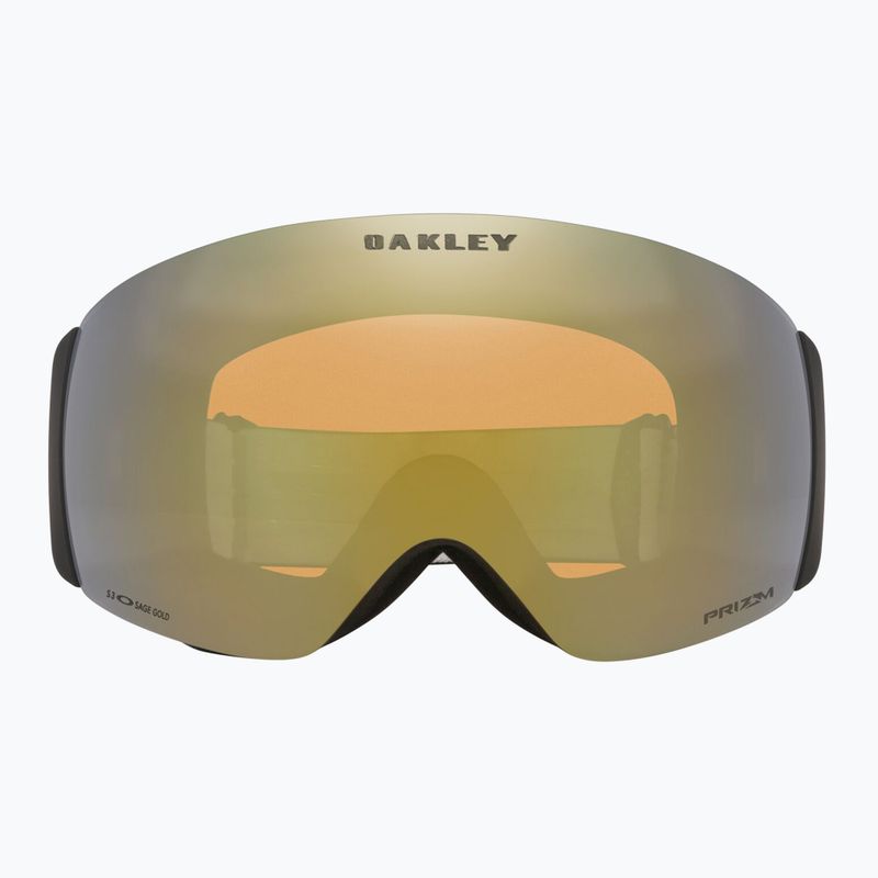 Окуляри гірськолижні Oakley Flight Deck Pro M matte black/prizm sage gold/prizm iced 2