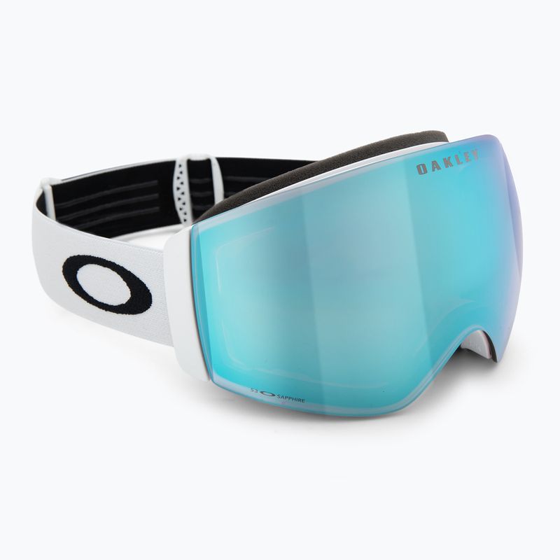 Окуляри гірськолижні Oakley Flight Deck Pro M matte white/prizm sapphire/prizm iced 2