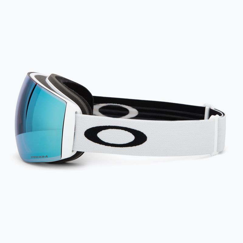 Окуляри гірськолижні Oakley Flight Deck Pro M matte white/prizm sapphire/prizm iced 5