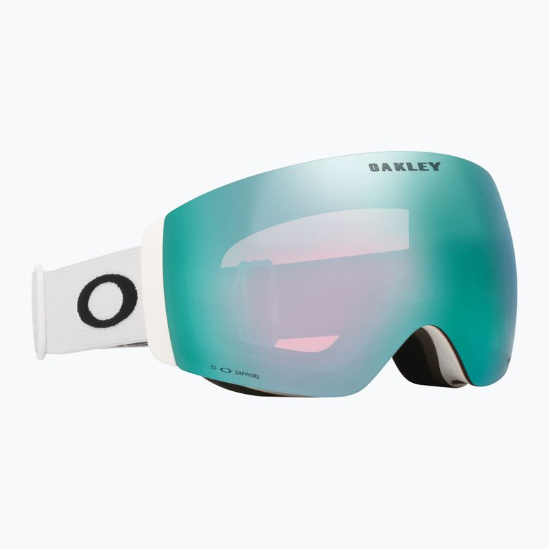 Окуляри гірськолижні Oakley Flight Deck Pro M matte white/prizm sapphire/prizm iced 7
