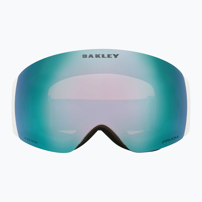 Окуляри гірськолижні Oakley Flight Deck Pro M matte white/prizm sapphire/prizm iced 8