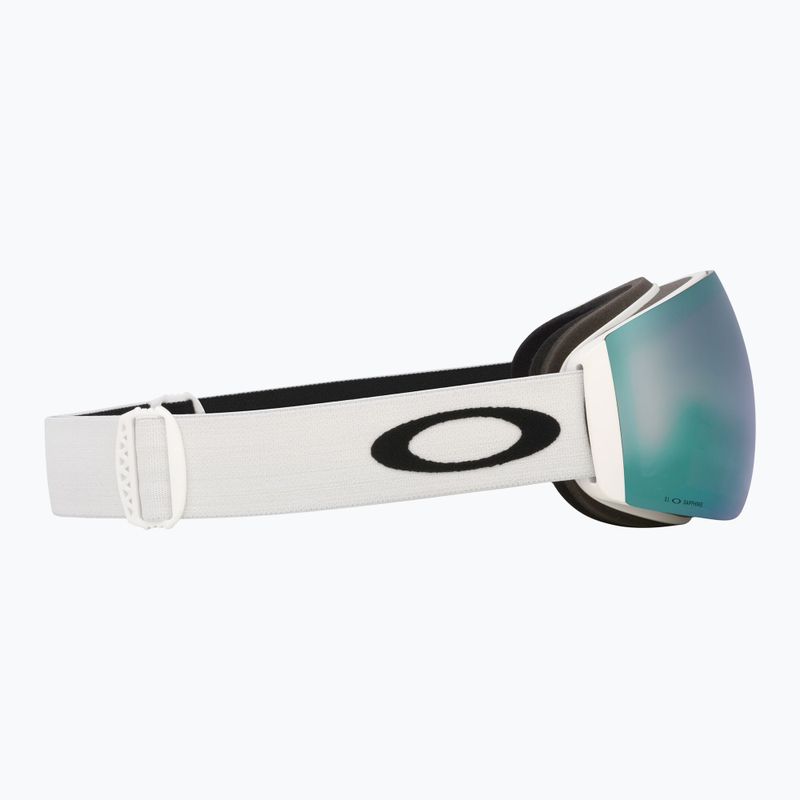 Окуляри гірськолижні Oakley Flight Deck Pro M matte white/prizm sapphire/prizm iced 11