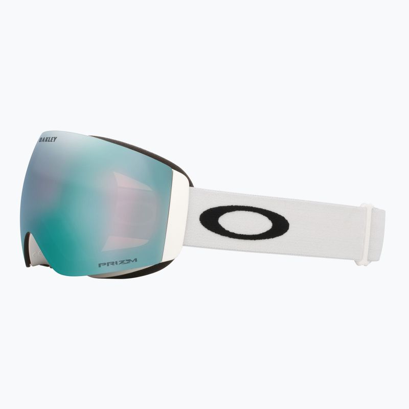 Окуляри гірськолижні Oakley Flight Deck Pro M matte white/prizm sapphire/prizm iced 12