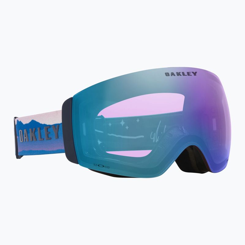 Окуляри гірськолижні Oakley Flight Deck Pro M Mikaela shiffrin sig/prizm iced/prizm sapphire