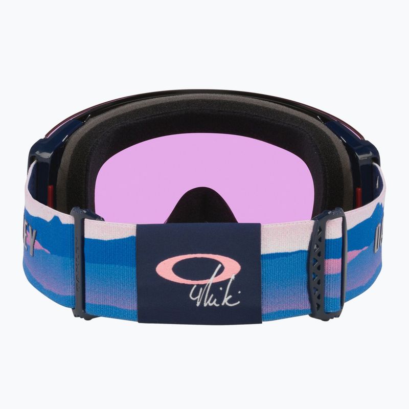 Окуляри гірськолижні Oakley Flight Deck Pro M Mikaela shiffrin sig/prizm iced/prizm sapphire 3