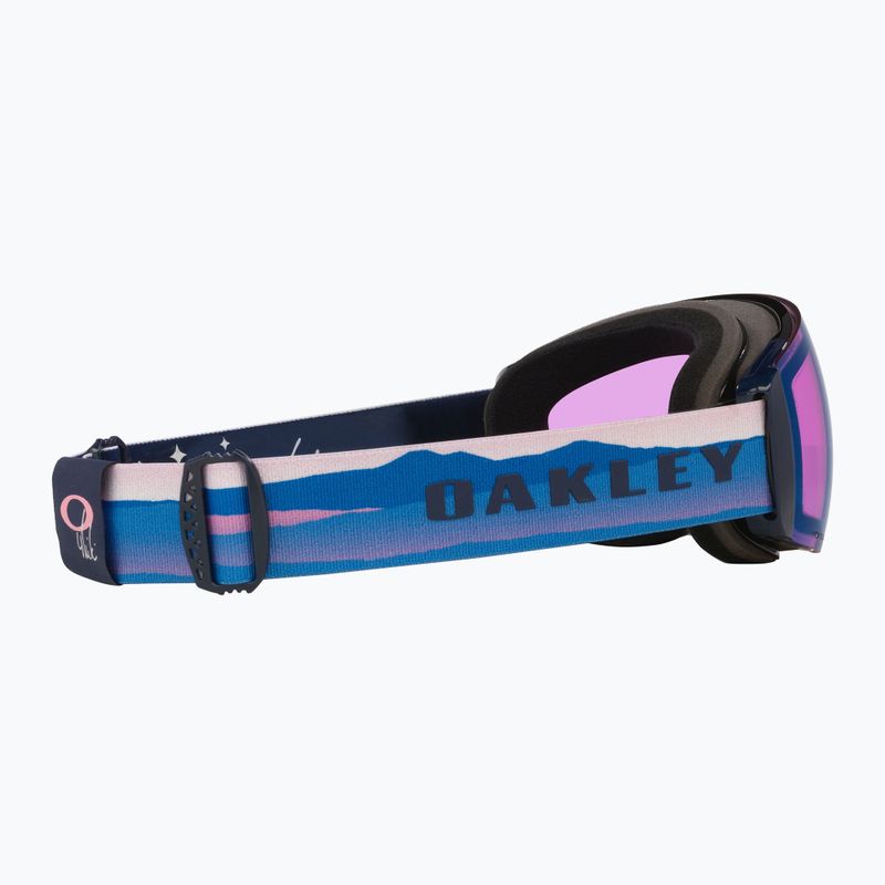 Окуляри гірськолижні Oakley Flight Deck Pro M Mikaela shiffrin sig/prizm iced/prizm sapphire 7