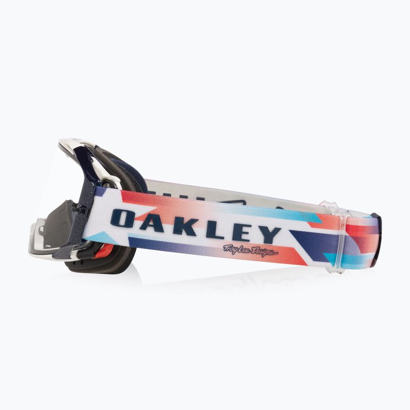Окуляри велосипедні Oakley Airbrake MTB Troy Lee Designs ice white/clear 4