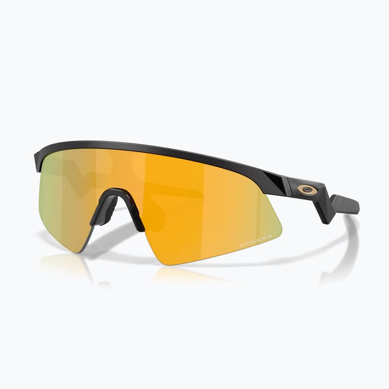 Дитячі сонцезахисні окуляри Oakley Resistor Sweep polished matte black/prizm 24k