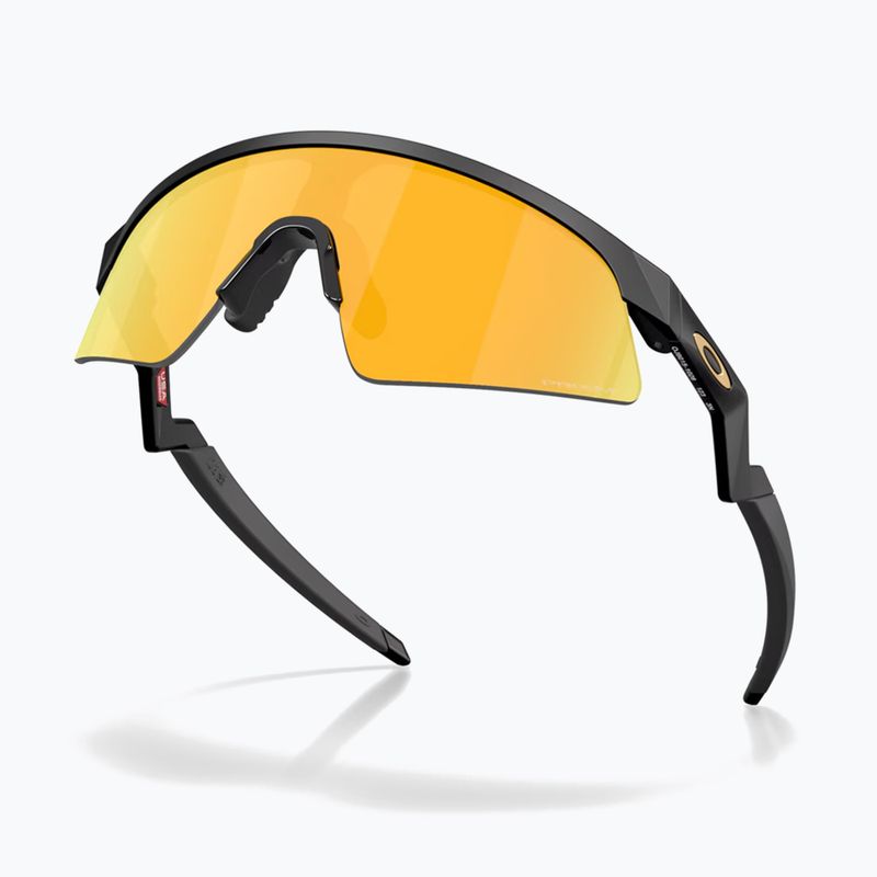 Окуляри сонцезахисні дитячі Oakley Resistor Sweep polished matte black/prizm 24k 9