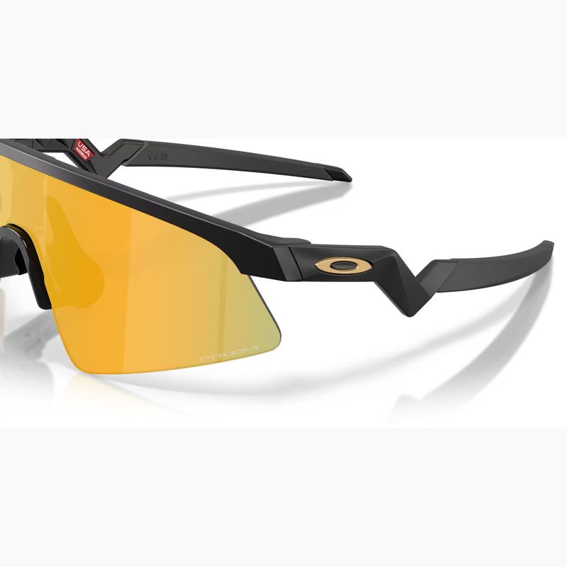 Дитячі сонцезахисні окуляри Oakley Resistor Sweep polished matte black/prizm 24k 6