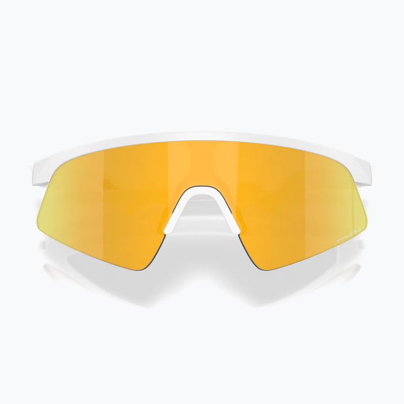 Окуляри сонцезахисні дитячі Oakley resistor sweep matte white/prizm 24k 3