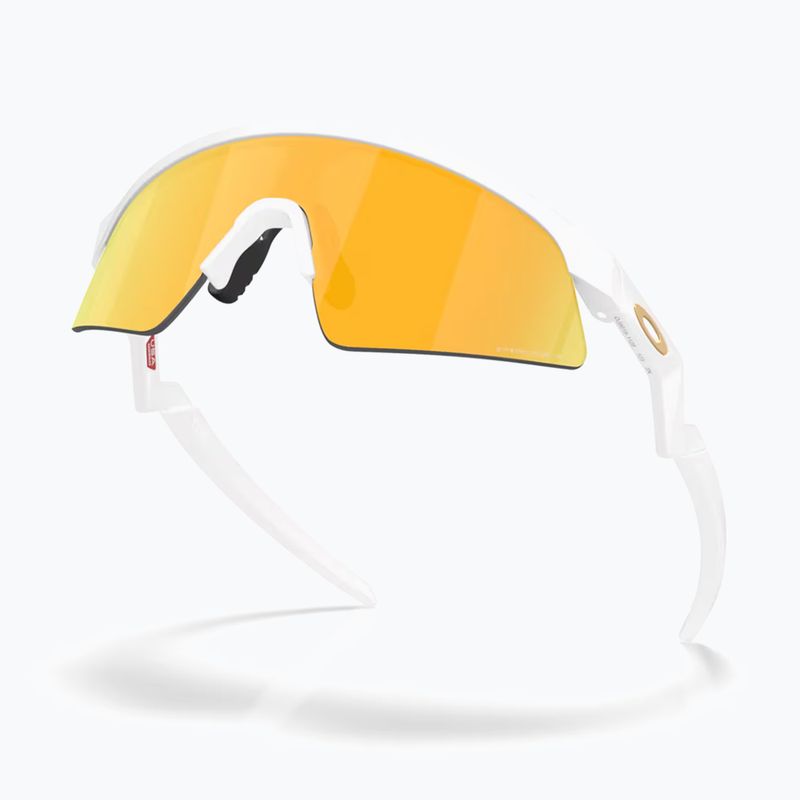 Дитячі сонцезахисні окуляри Oakley resistor sweep matte white/prizm 24k 4