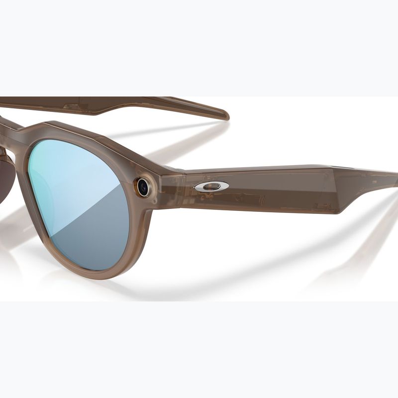 Окуляри з камерою Oakley Meta HSTN brown smoke/prizm deep water polarized 7