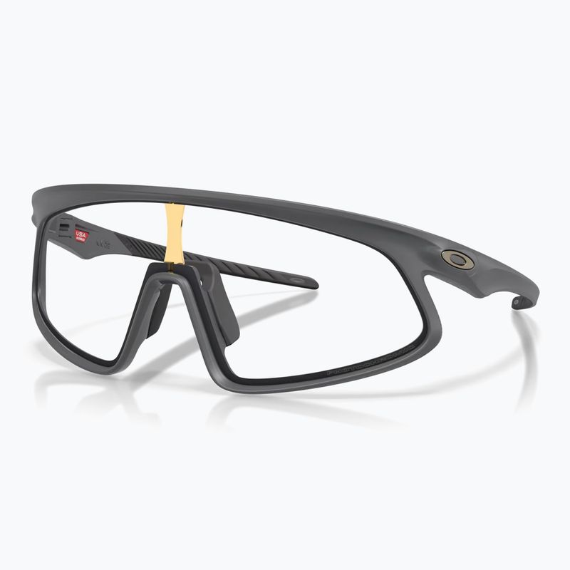 Окуляри сонцезахисні Oakley RSLV 141 matte carbon/clear to black iridium photo
