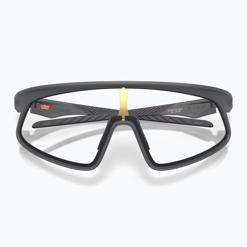 Окуляри сонцезахисні Oakley RSLV 141 matte carbon/clear to black iridium photo 5