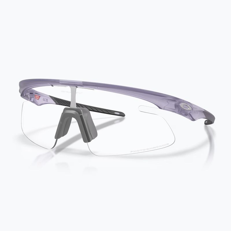 Окуляри сонцезахисні Oakley RSLV Lite matte trans lilac/clear to black iridium photo