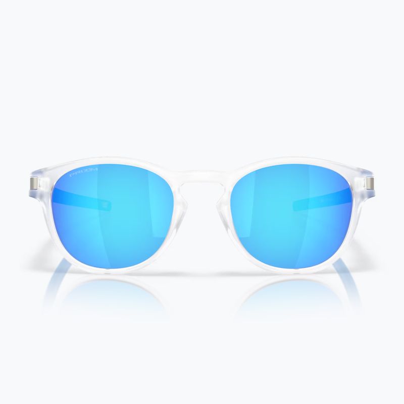 Окуляри сонцезахисні Oakley Latch matte clear 2