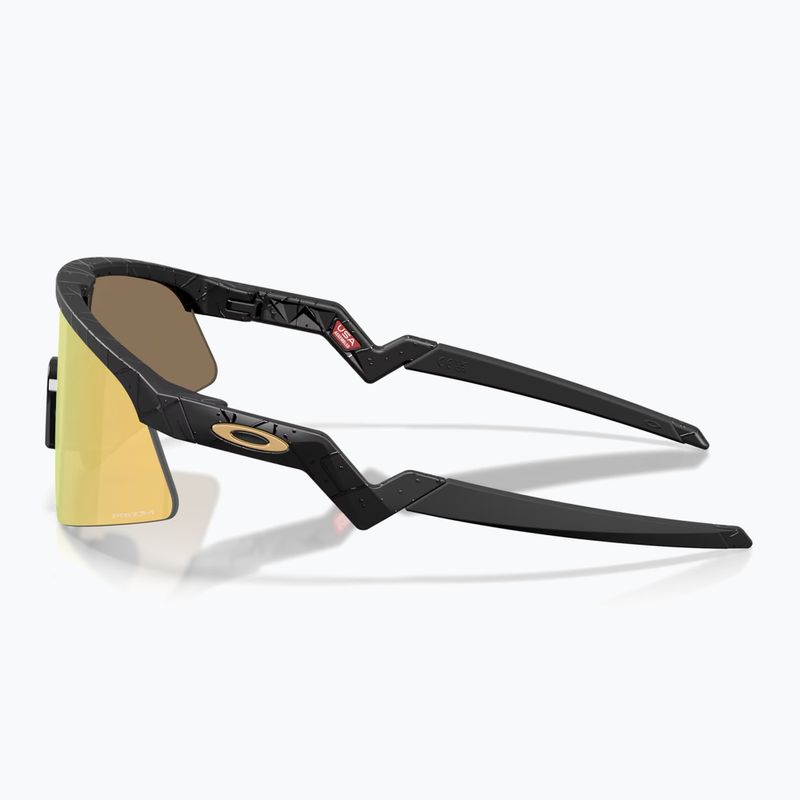Окуляри сонцезахисні дитячі Oakley Resistor Sweep matte black splatter/prizm 24k 3