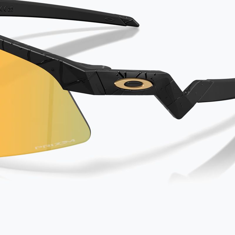 Окуляри сонцезахисні дитячі Oakley Resistor Sweep matte black splatter/prizm 24k 6