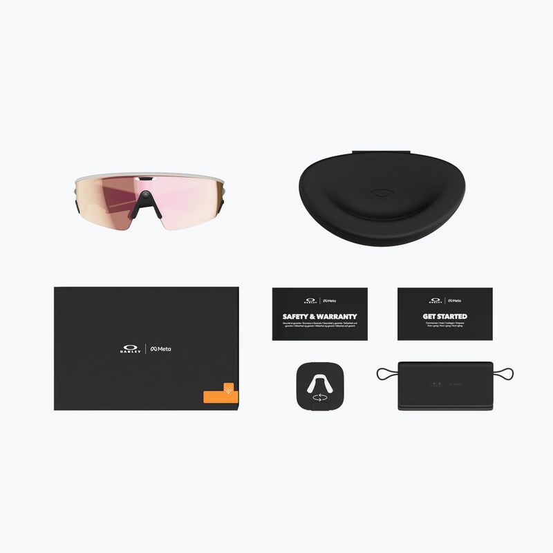 Окуляри сонцезахисні Oakley Meta Vanguard white/prizm rose gold 7