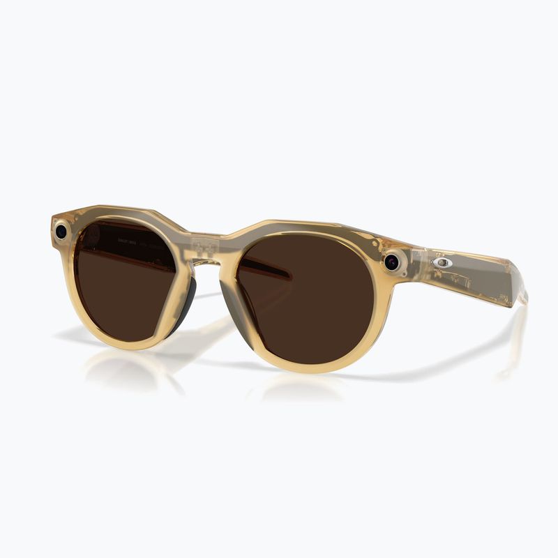 Окуляри з камерою Oakley Meta HSTN light curry/transitions brown