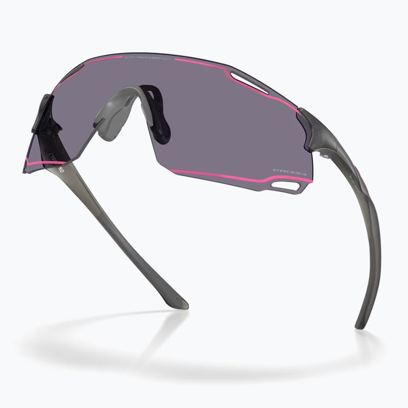 Окуляри сонцезахисні Oakley Cybr Dyno matte grey smoke/prizm grey with pink ink 4