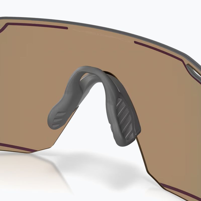 Окуляри сонцезахисні Oakley Cybr Dyno matte crystal black/prizm ruby with pink ink 7