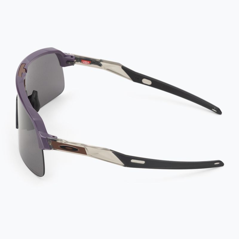 Окуляри сонцезахисні Oakley Sutro Lite matte aubergine/prizm grey 4
