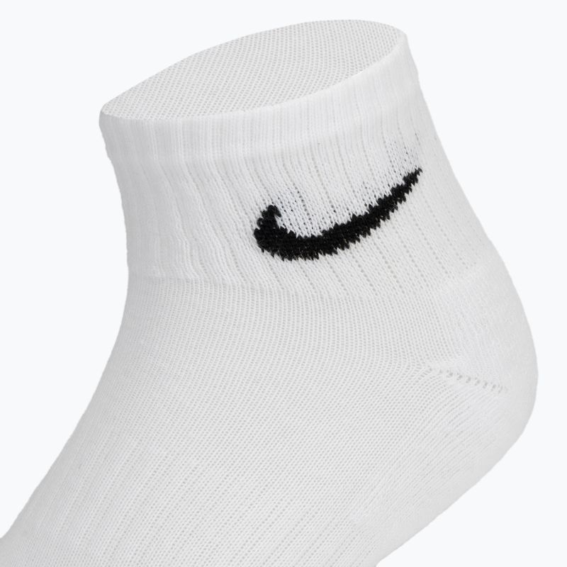 Шкарпетки Nike Everyday Cushioned Ankle 3 пари white/black 4