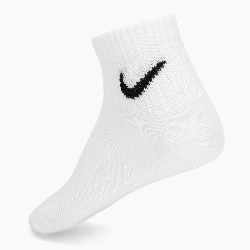 Шкарпетки Nike Everyday Lightweight Ankle 3 пари white/black 3