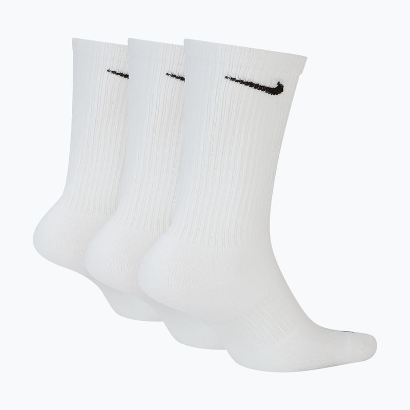 Шкарпетки Nike Everyday Plus Cushioned 3 пари white/black 2