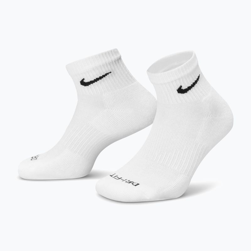 Шкарпетки Nike Everyday Plus Cushioned Ankle 3 пари white/black 3