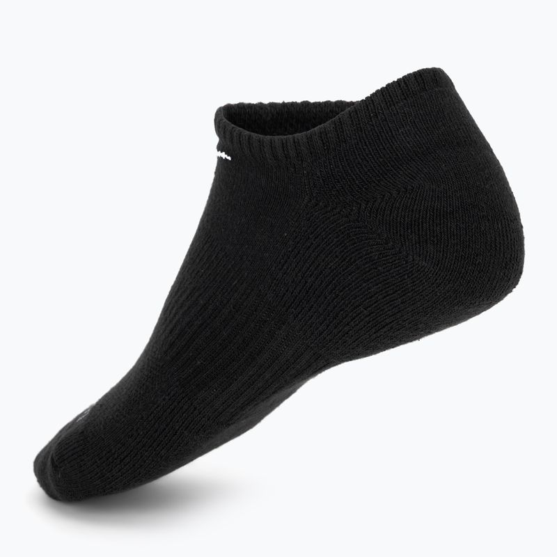 Чоловічі шкарпетки Nike Everyday Plus Cushioned No Show 6 pairs black/white 2