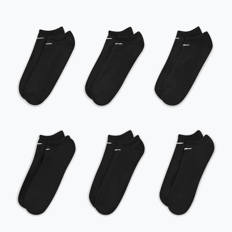 Шкарпетки Nike Everyday Lightweight No Show 6 pairs black/white 4