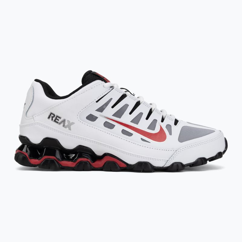 Кросівки для тренувань чоловічі Nike Reax 8 Tr Mesh white/black/gym red 2
