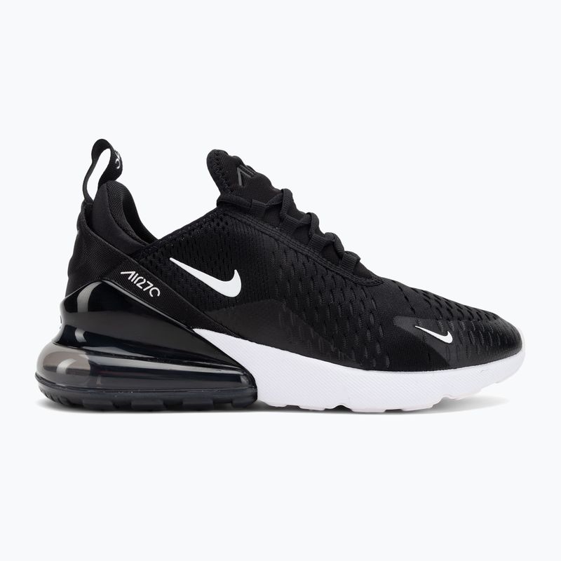 Кросівки чоловічі Nike Air Max 270 black/anthracite/white/solar red 2