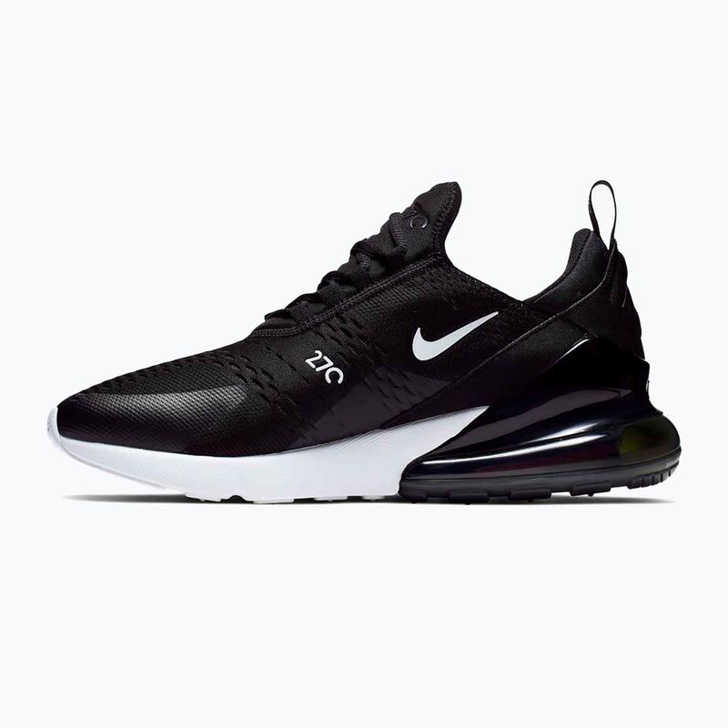Кросівки чоловічі Nike Air Max 270 black/anthracite/white/solar red 2