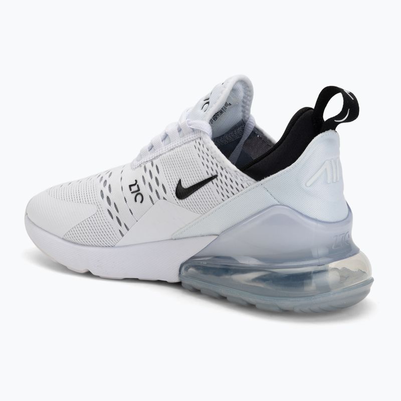 Кросівки чоловічі Nike Air Max 270 white/white/black 3