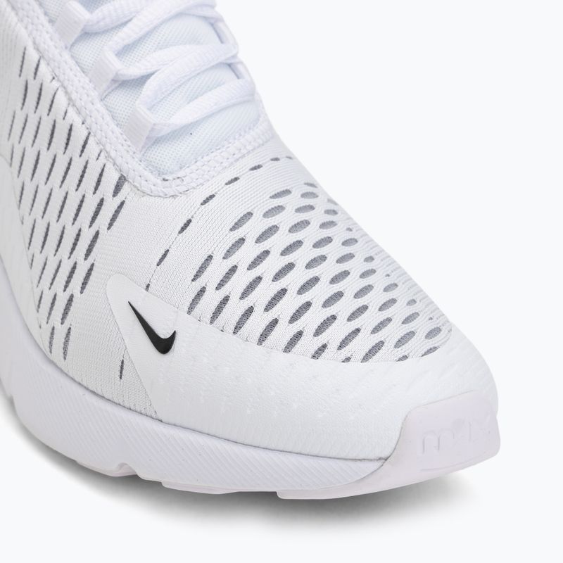 Кросівки чоловічі Nike Air Max 270 white/white/black 7
