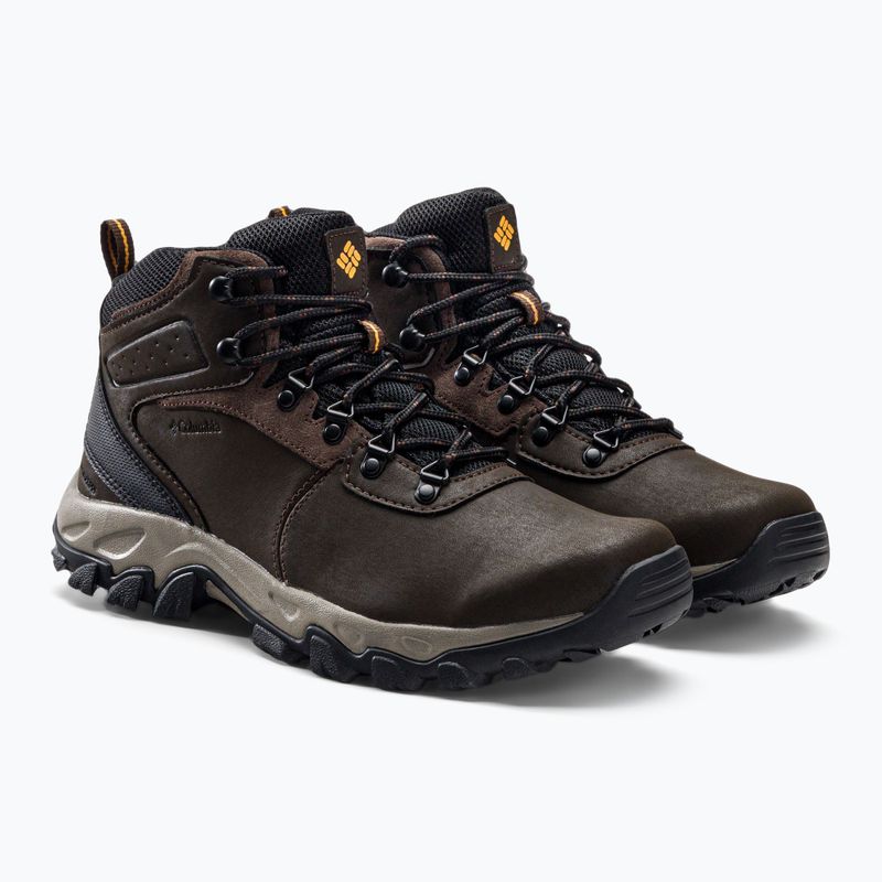 Черевики для трекінгу чоловічі Columbia Newton Ridge Plus II Wp cordovan/squash 5