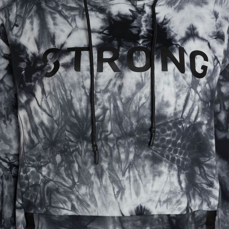 Кофта з капюшоном жіноча STRONG ID Tie-Dye Pullover чорна Z2T00490 7
